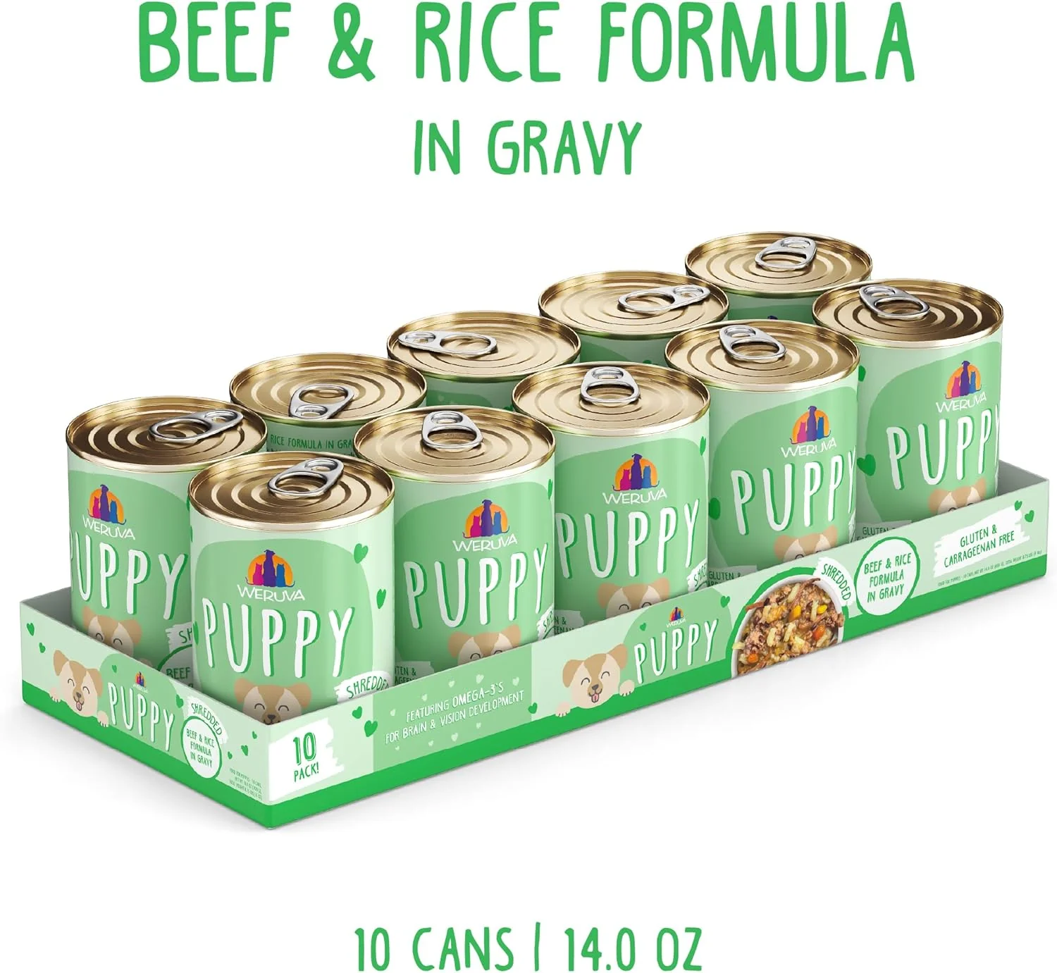 Weruva Puppy, Beef and Rice Formula in Gravy - Image 2