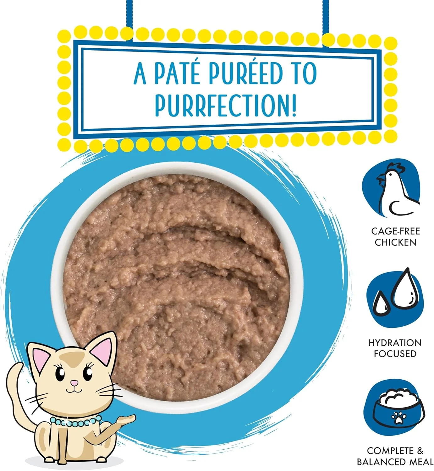 Weruva Slide N' Serve Paté Wet Cat Food, Jeopurrdy Licious Chicken Dinner (Pack of 12) - Image 3