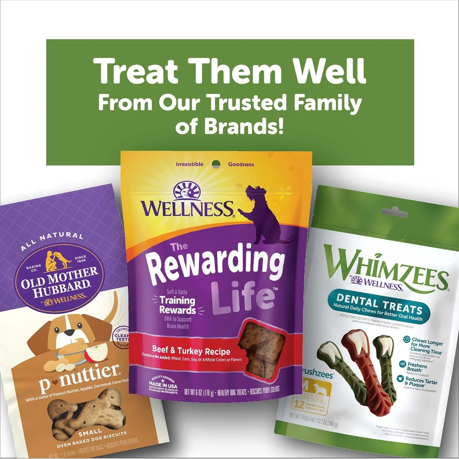 Whimzees Wellness Alligator Dog Dental Treats, Natural Chews, Large Size - Image 4