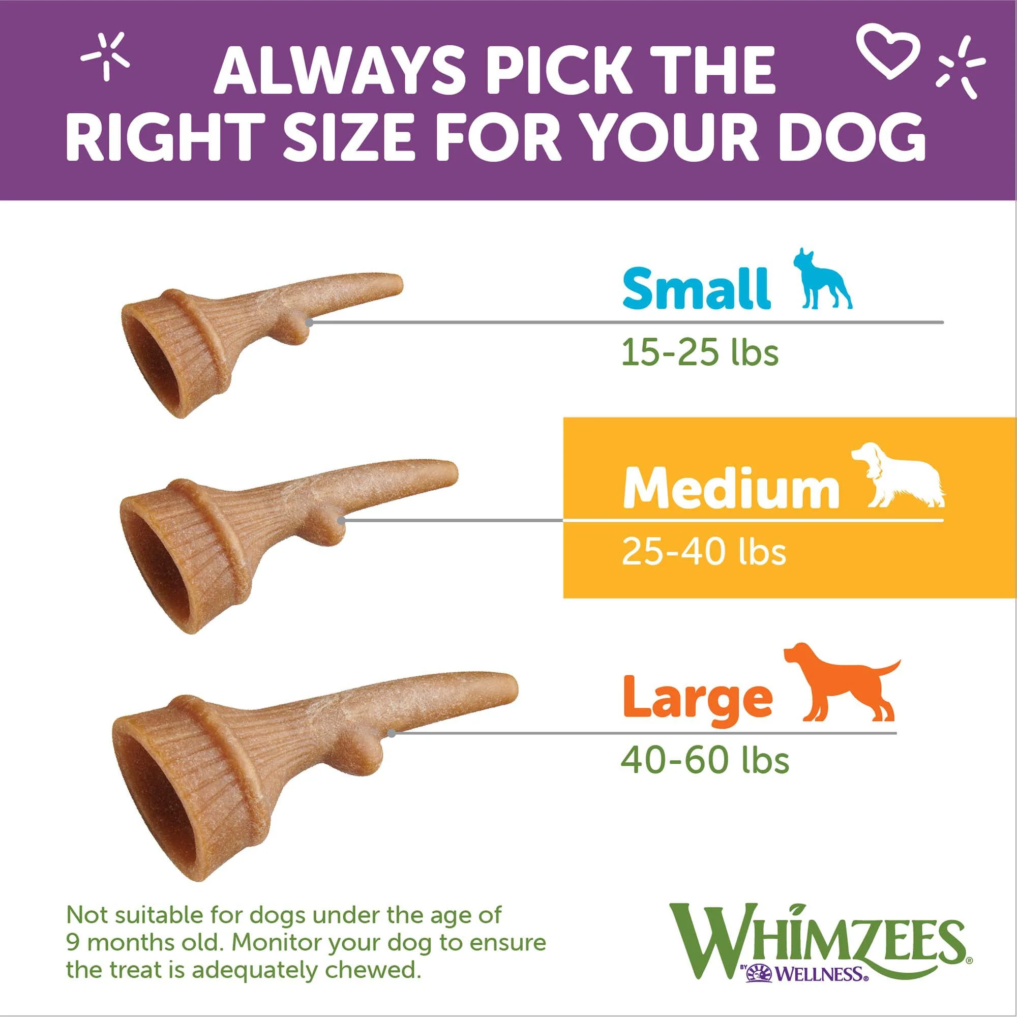 Whimzees Wellness Occupy Dog Dental Treats, Natural Chews, Medium Size - Image 4