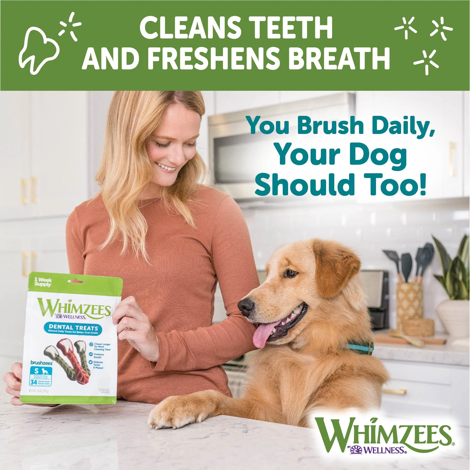 Whimzees Wellness Variety Pack Dog Dental Treats, Natural Chews, Small Size - Image 5