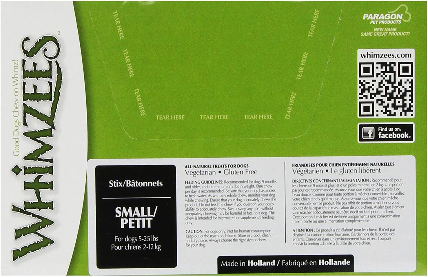 Whimzees PARAGON Stix Dental Treat for Dogs, Small - Image 2