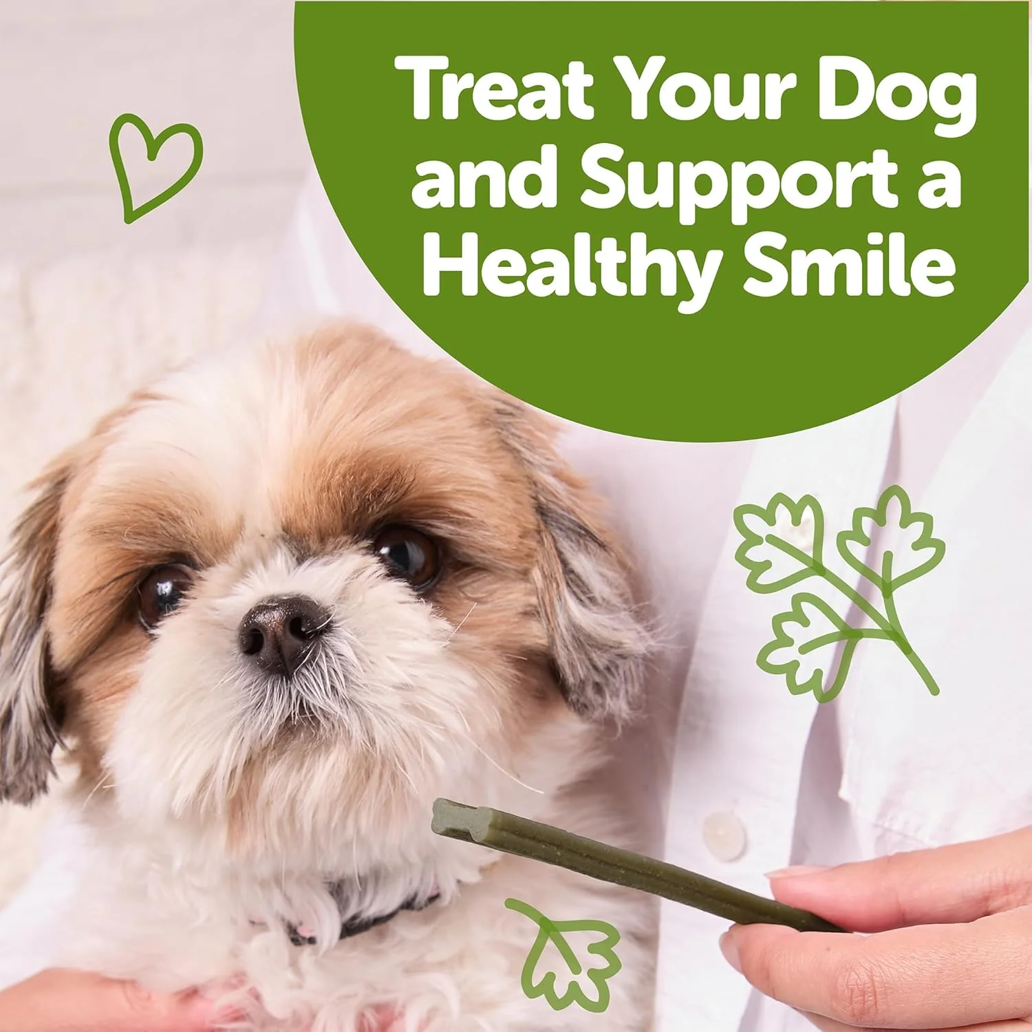 Whimzees Wellness Freshzees Dog Dental Treats, Natural Chews, Extra Small Size Stick - Image 4