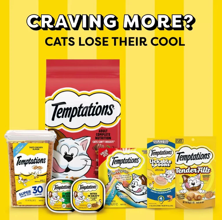 Whiskas Temptations Seafood Medley Cat Food 13.5 lb - Image 10