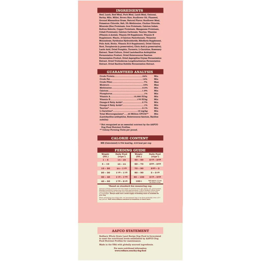 Whole Grain Land Recipe Dog Food - Image 4
