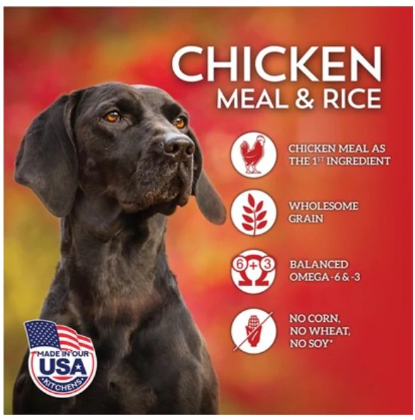 Wholesomes Chicken Meal & Rice Dog 40 lb - Image 4