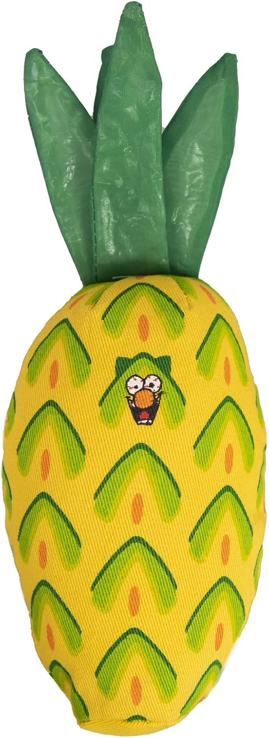 YEOWWW! Pineapple Catnip Toy for Cats, Yellow, 7", for All Breed Sizes - Image 2