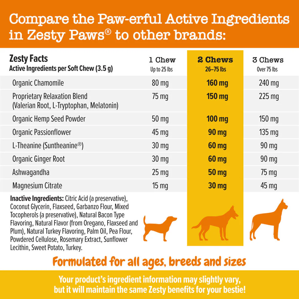 Zesty Advance Calming Soft Chew 60 ct - Image 6