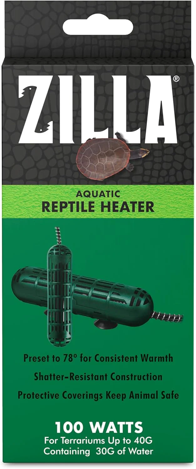 Zilla Aquatic Reptile Heater, Fully Submersible, Auto-shut Off, for Terrariums up to 40 Gallons - Image 2