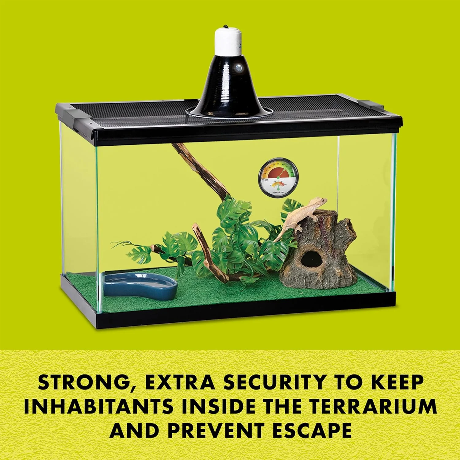Zilla Heavy Duty Screen Clips, Secures Screen Covers to Terrarium, Fits - Image 3