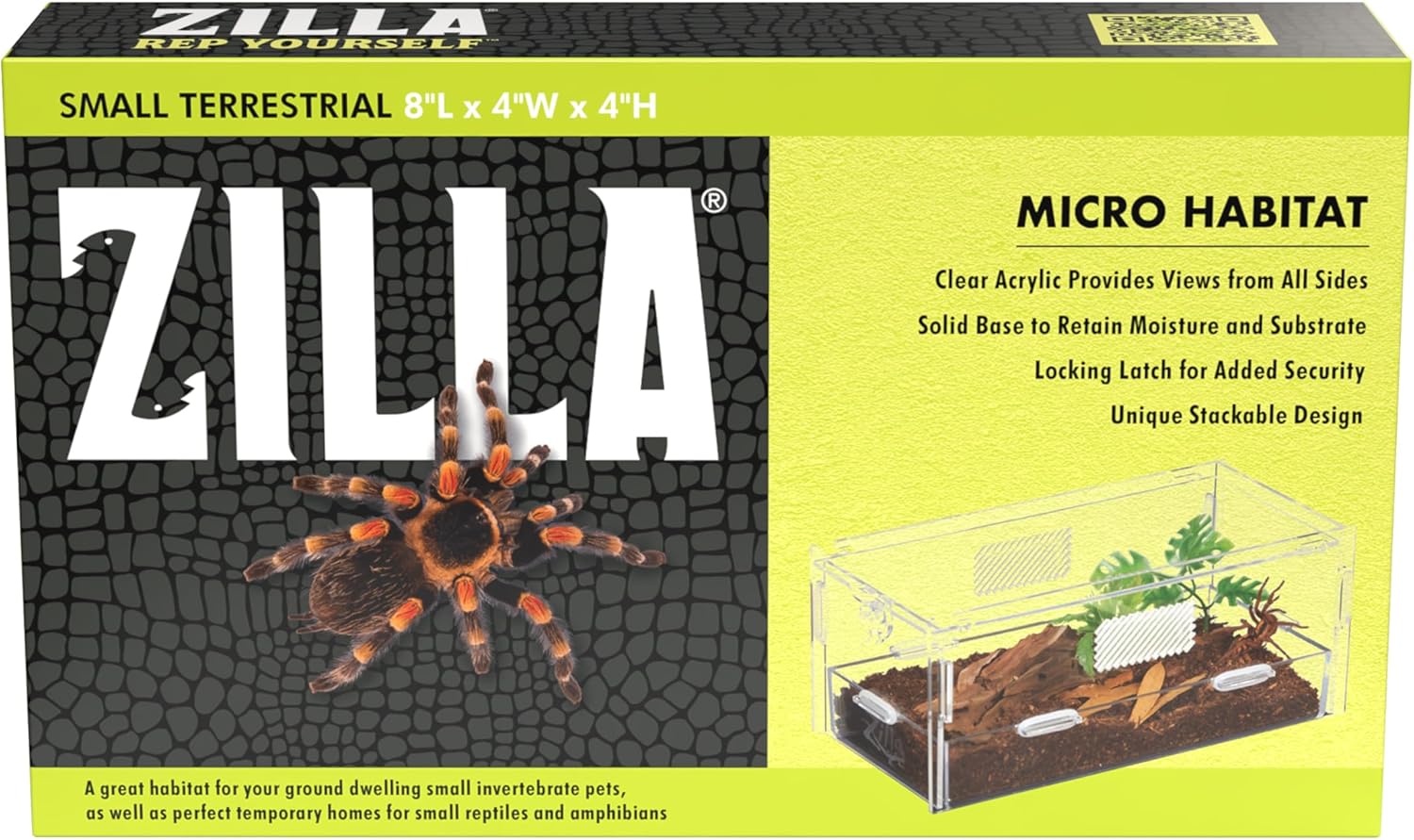 Zilla Micro Habitat Terrariums with Locking Latch - Image 3