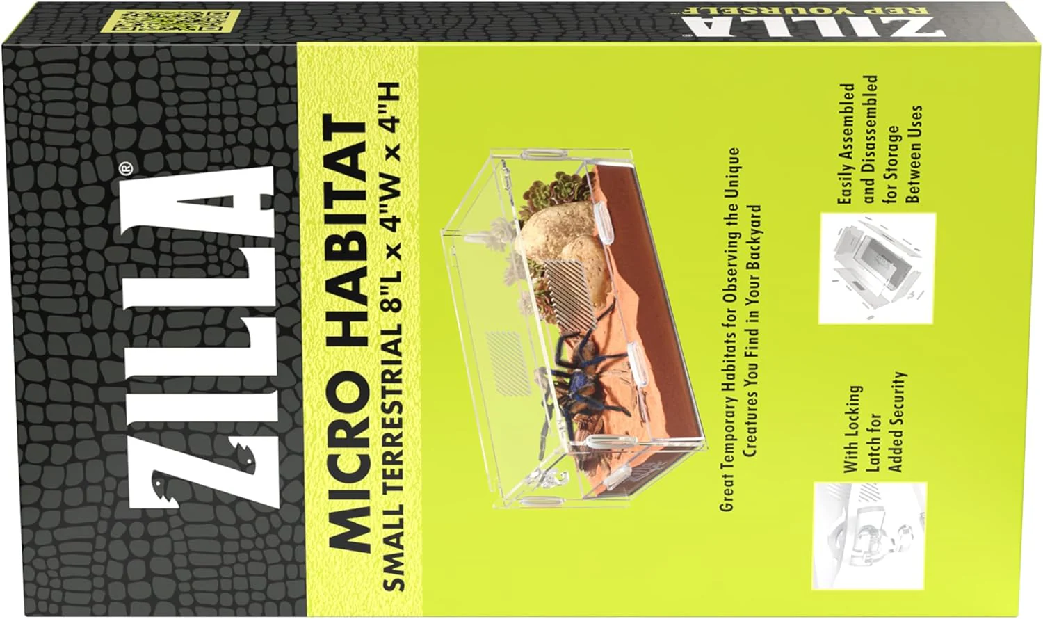 Zilla Micro Habitat Terrariums with Locking Latch - Image 4