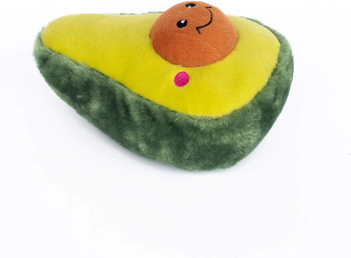 ZippyPaws NomNoms Plush Avocado Dog Toy - Image 7