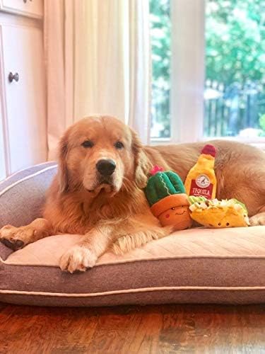 ZippyPaws NomNomz Plush Taco Dog Toy - Image 6