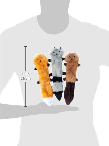 ZippyPaws Skinny Peltz Dog Toy Small 3 pack - Image 3