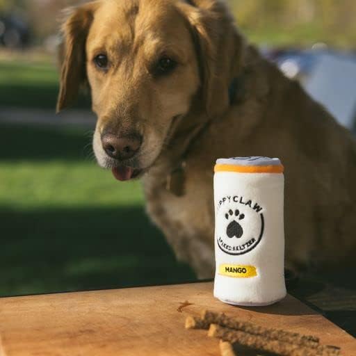 ZippyPaws - Squeakie Can, Stuffing Squeaker Plush Beverage Dog Toy - Zippy Claw - Image 3
