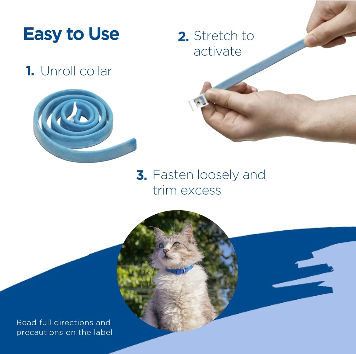 Zodiac Breakaway Flea and Tick Collar for Cats, 13" - Image 4