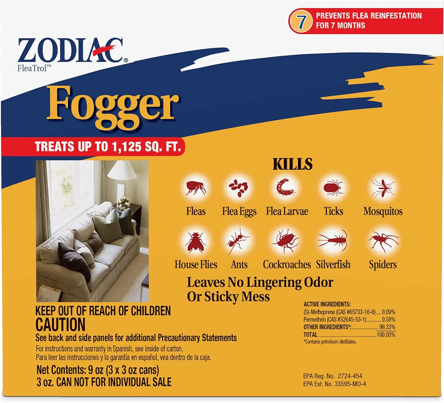 Zodiac Fogger 3 ounce cans, 3 Pack - Image 3