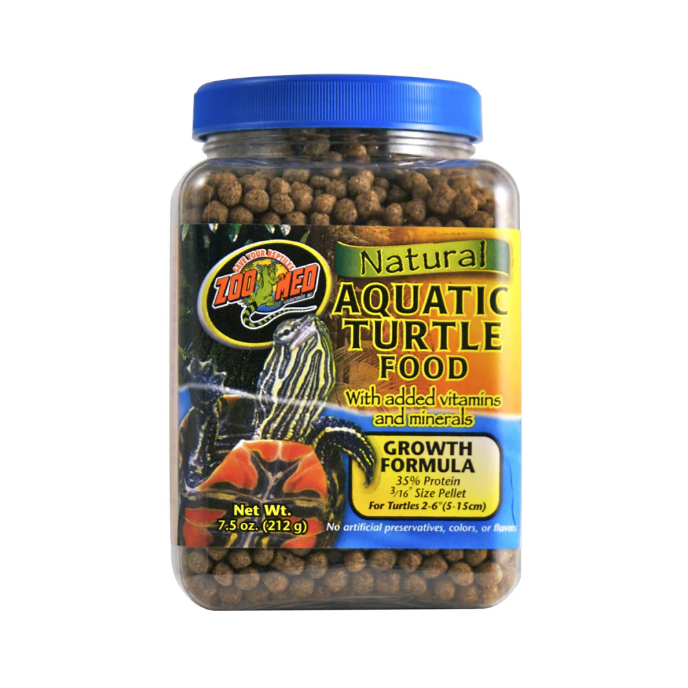 Zoo Med Natural Aquatic Turtle Food Growth Formula Dry Food