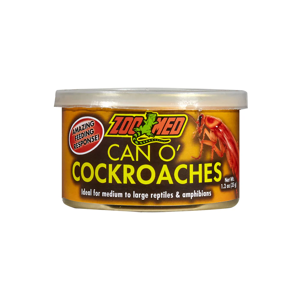Zoo Med Can O' Cockroach Reptile Wet Food