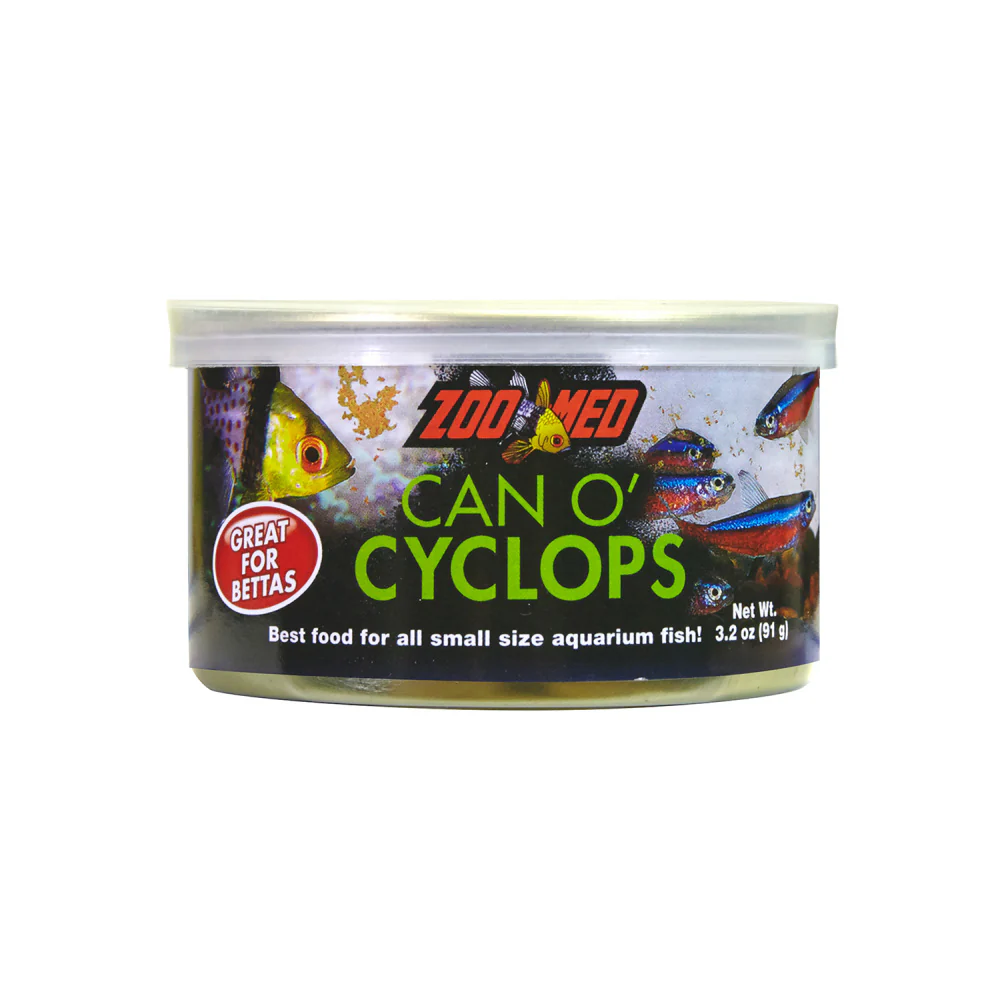 Zoo Med Can O' Cyclops Freeze-Dried Fish Food