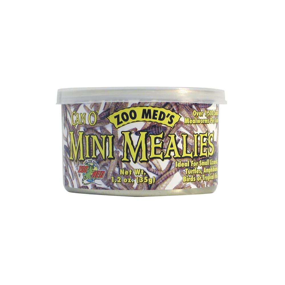 Zoo Med Can O' Mini Mealies Reptile Wet Food