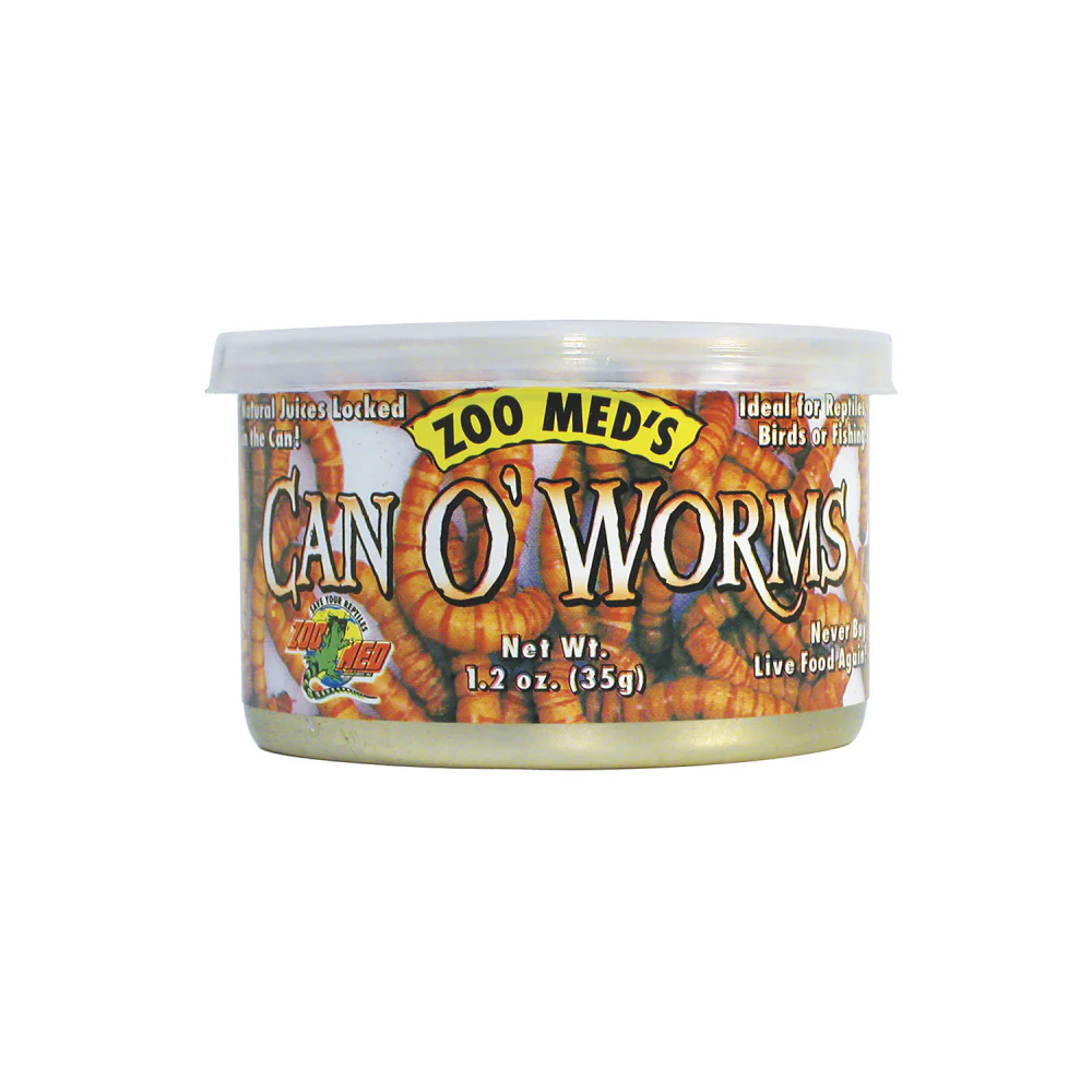 Zoo Med Can O' Worms Reptile Wet Food