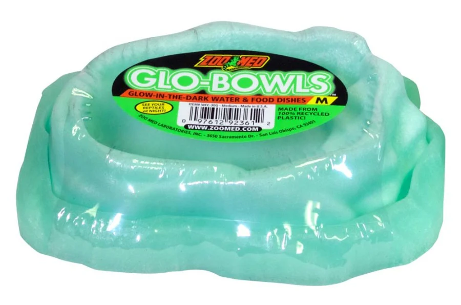 Zoo Med Glo-Bowl Glow in the Dark Combo Bowl - Image 2