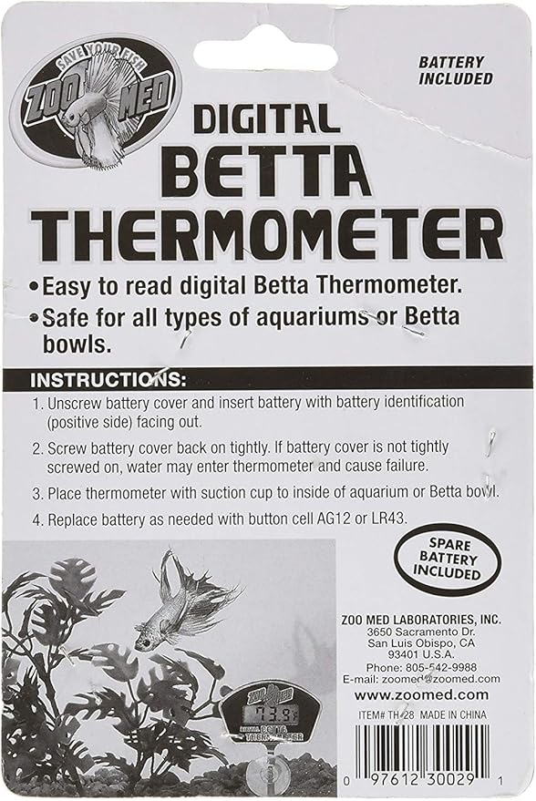 Zoo Med Laboratories Digital Betta Thermometer - Image 3
