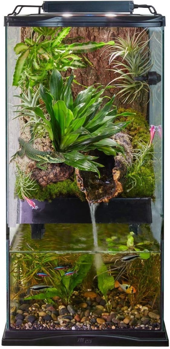 Zoo Med Paludarium Terrarium with Nano Aquarium Habitat - Image 2