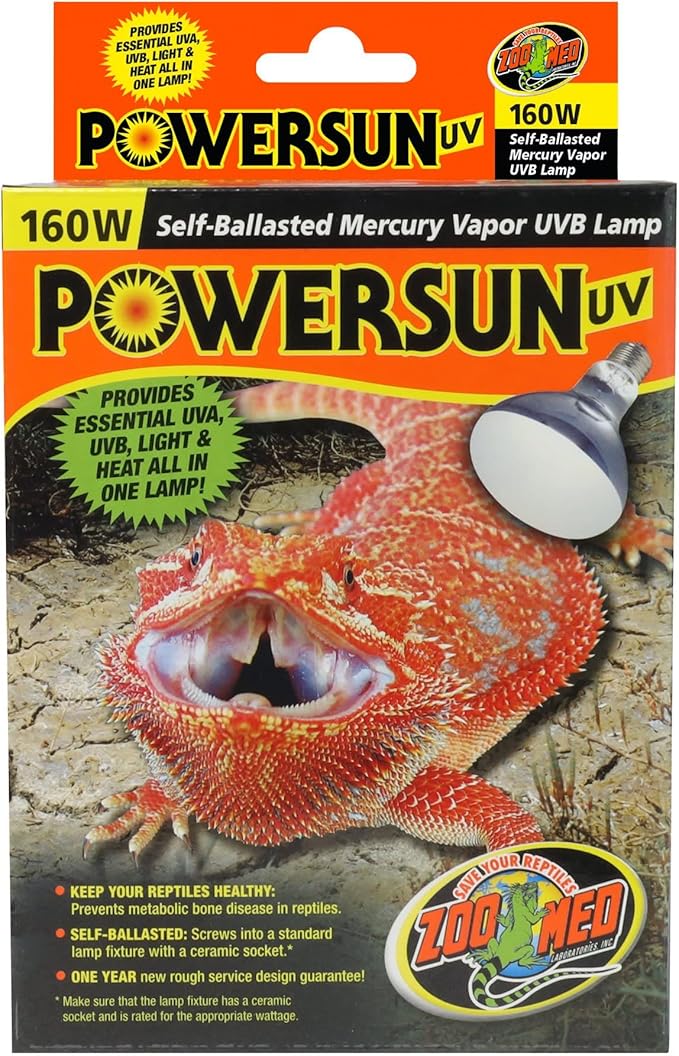 Zoo Med PowerSun UV Mercury Vapor Lamp - Image 4