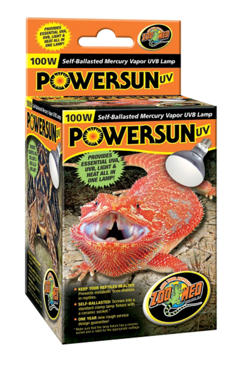 Zoo Med PowerSun UV Mercury Vapor Lamp - Image 5