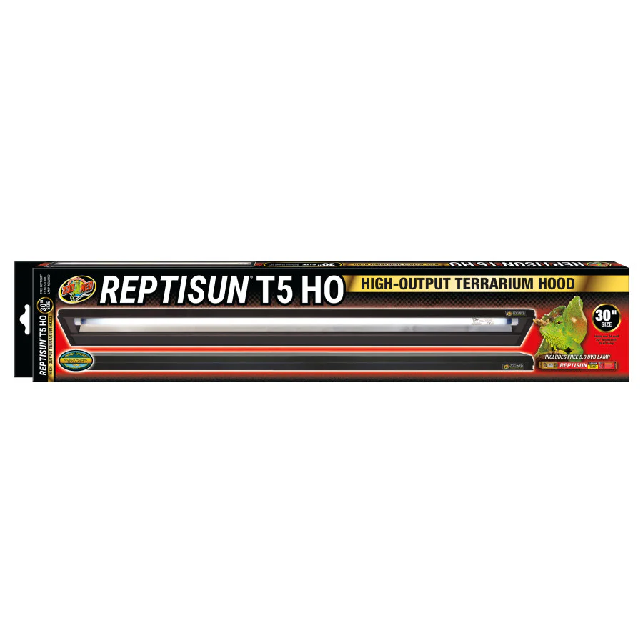 Zoo Med T5 HO Reptisun Hood w/ 5.0 Bulb - Image 3