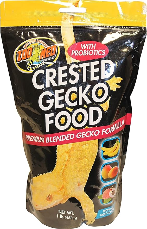 Zoo Meds Crested Gecko Food Premium Blended Gecko Formula Tropical Fruit - Image 4