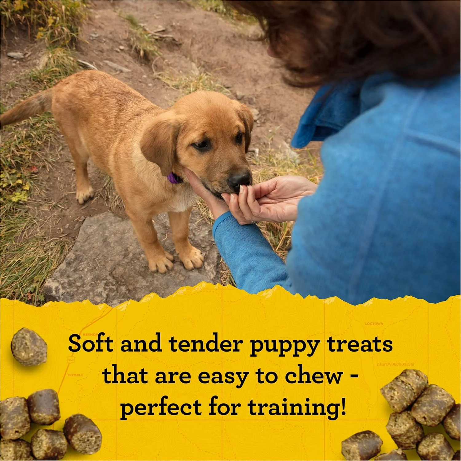 Zuke's Puppy Naturals Dog Training Treats, Pork & Chickpea Recipe, Nutrient - Image 4